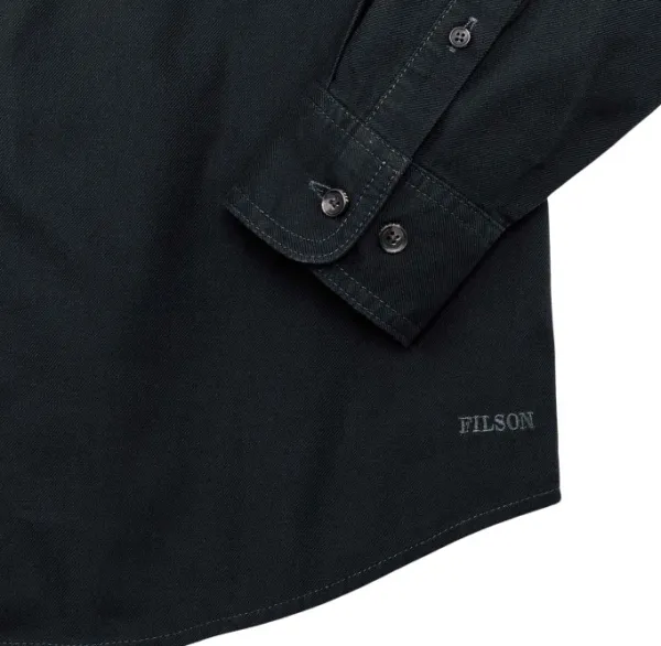 Filson Lightweight Alaskan Guide Shirt flanellipaita, sinimusta| Flanelli- Ja Kauluspaidat