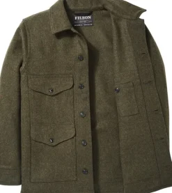 Filson Mackinaw Cruiser villatakki, vihreä| Ulkoilutakit