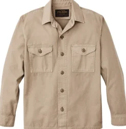 Filson M's Field Jac-Shirt Gray Khaki| Ulkoilutakit