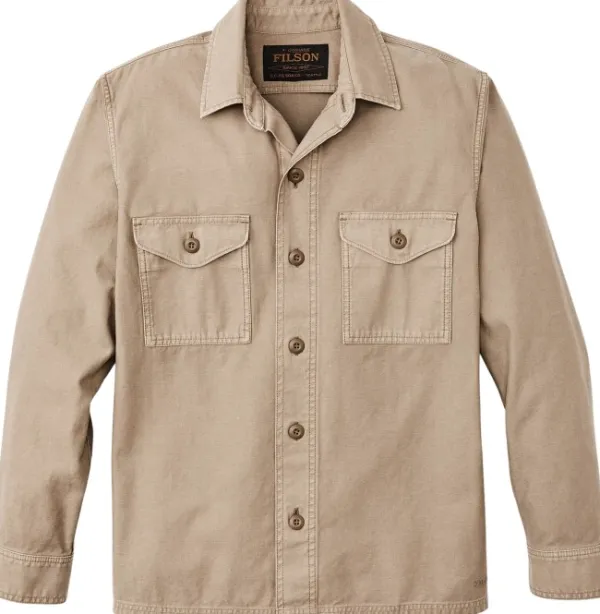 Filson M's Field Jac-Shirt Gray Khaki| Ulkoilutakit