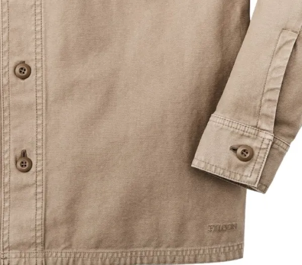 Filson M's Field Jac-Shirt Gray Khaki| Ulkoilutakit