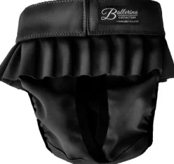 FinNero BALLERINA narttujen juoksuhousut, L, musta| Narttujen Ja Urosten Suojat