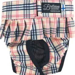 FinNero BALLERINA narttujen juoksuhousut, L, beige| Narttujen Ja Urosten Suojat