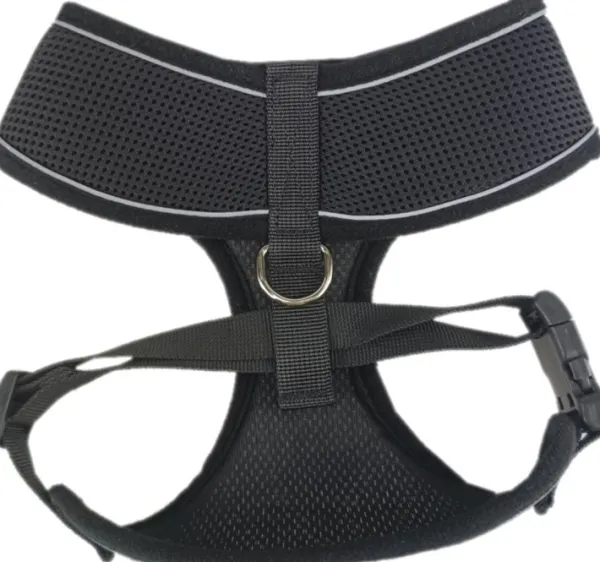 FinNero Valjaat^LIGHT Reflective Harness Black L