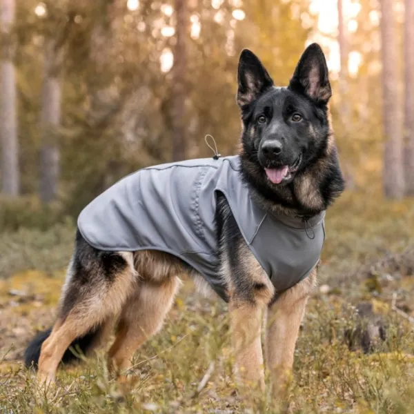 FinNero Softshelltäcke Sport Grey 35 cm| Sadetakit