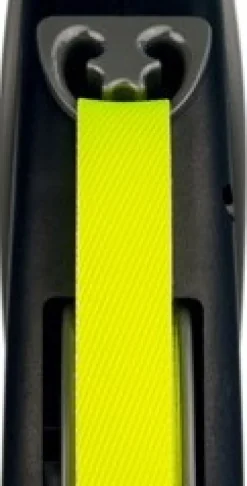 Flexi Taluttimet^Neon Giant L, musta/neon, 8 m