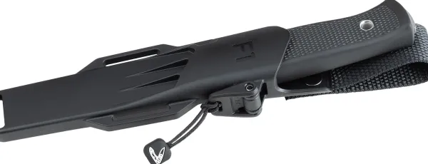 Fällkniven Metsästyspuukot^F1 veitsi kaksisuuntaisella lukitusmekanismilla