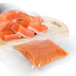 FoodMaster ilmakanavoitu vakuumipussi 90my 100 kpl (200 x 450 mm)| Vakuumikoneet Ja -pussit