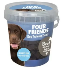 Four Friends Makupalat^Koiranherkku FFD Training Treats Beef & Liver 400g