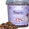Four Friends Treatos Micro Hearts makupalat, 500 g| Makupalat
