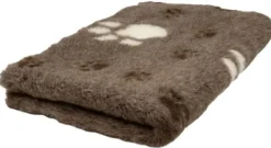 Foxy Fur Dog Mat Thermo Brown Paw 100 x 75 cm| Tyynyt Ja Peitot