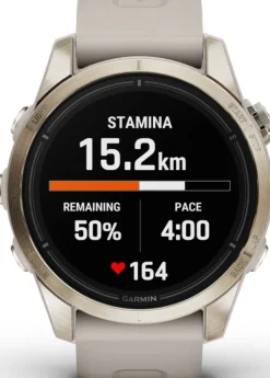 Garmin Äly- Ja Urheilukellot^EPIX PRO (G2) 42mm Sapphire Soft Gold with Light Sand Band