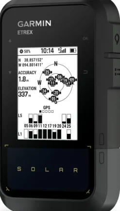 Garmin Gps-laitteet^eTrex Solar käsinavigaattori aurinkokennolatauksella