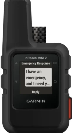 Garmin inReach Mini 2 satelliittiviestintälaite, musta| Hätälähettimet