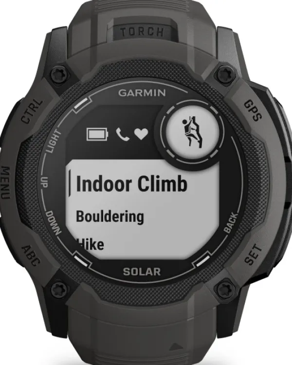 Garmin Instinct 2X Solar älykello, tummanharmaa| Äly- Ja Urheilukellot