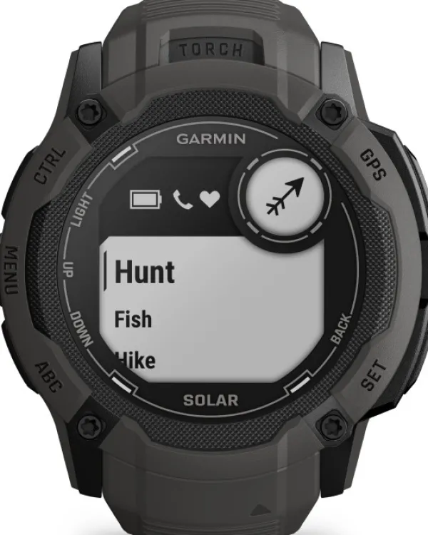 Garmin Instinct 2X Solar älykello, tummanharmaa| Äly- Ja Urheilukellot