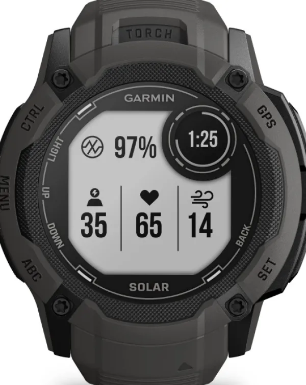 Garmin Instinct 2X Solar älykello, tummanharmaa| Äly- Ja Urheilukellot
