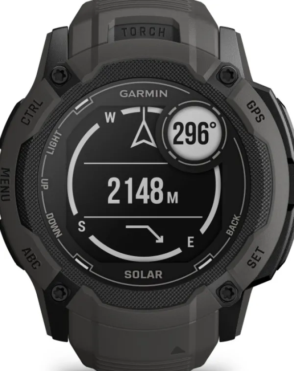 Garmin Instinct 2X Solar älykello, tummanharmaa| Äly- Ja Urheilukellot