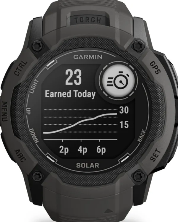Garmin Instinct 2X Solar älykello, tummanharmaa| Äly- Ja Urheilukellot