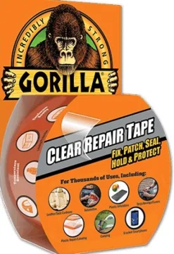 Gorilla Ensiapu Ja Turvallisuus^Duct Tape Clear 8 m x 48 mm