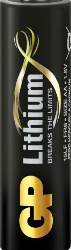 GP Batteries Valaisinten Tarvikkeet^GP AA-litiumparistot 1.5V 15LF-2U4 4-pack