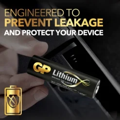 GP Batteries Valaisinten Tarvikkeet^GP AA-litiumparistot 1.5V 15LF-2U4 4-pack