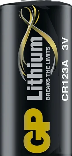 GP Batteries Paristot, Laturit Ja Vara-akut^GP litiumparisto CR123A, 1 kpl