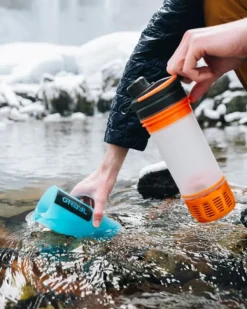 Grayl GeoPress Purifier Bottle vedensuodatin, Bali Blue| Vedenpuhdistus