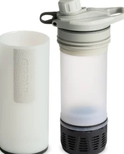 Grayl Vedenpuhdistus^GeoPress Purifier Bottle vedensuodatin, Peak White