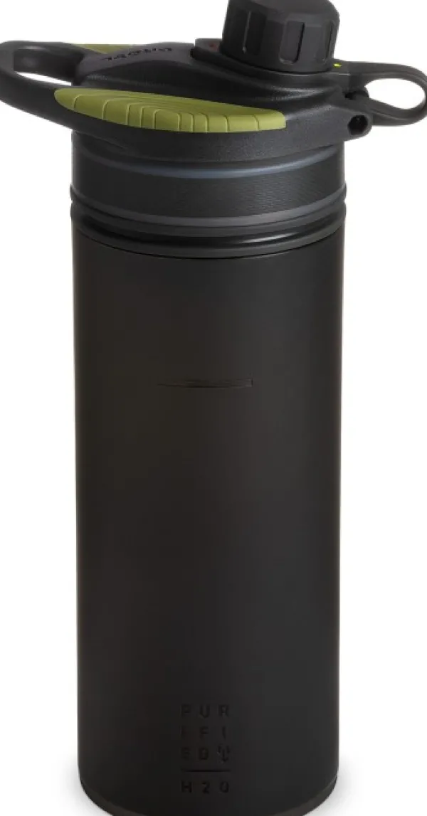 Grayl GeoPress Purifier Bottle vedensuodatin, Black Camo| Vedenpuhdistus