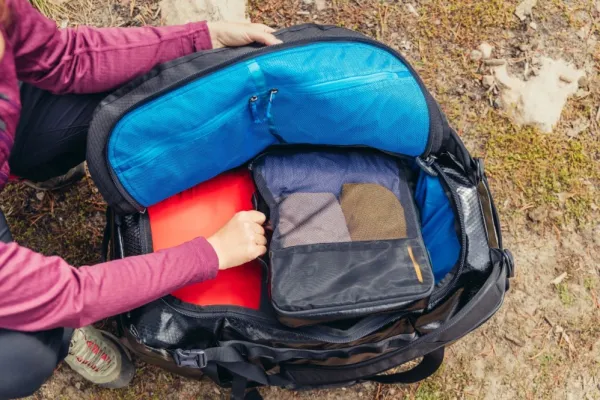 Gregory Varustekassit^Alpaca 60 Obsidian Black