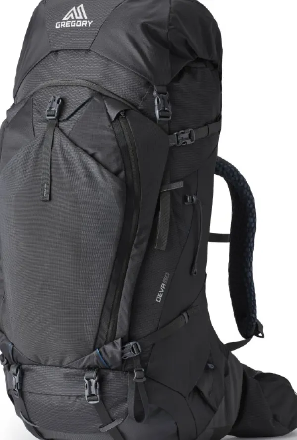 Gregory Deva 60 naisten rinkka, tummanharmaa| Reput Ja Rinkat