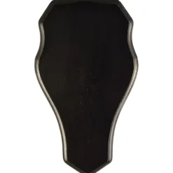 Grey Oak Trofeetarvikkeet^-hirvitrofeen taustalevy, 48 x 25 cm, tumma tammi