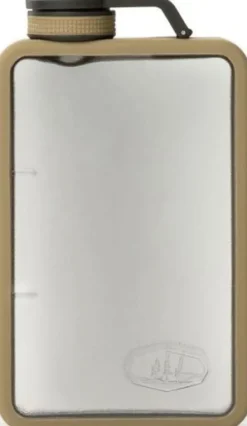 GSI Outdoors Taskumatit^GSI Boulder Flask juomapullo, 177 ml, Sand