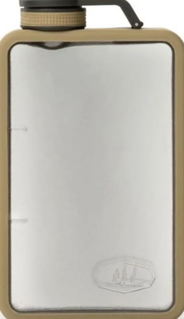 GSI Outdoors Taskumatit^GSI Boulder Flask juomapullo, 177 ml, Sand