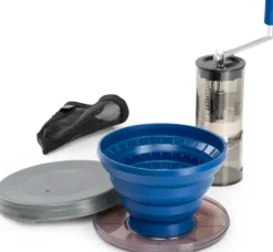 GSI Outdoors Kahvinkeitto^GSI Javagrind Pourover Java Set setti kahvinkeittoon