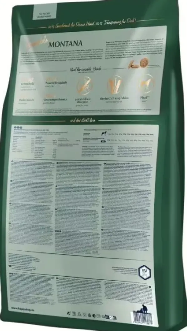 Happy Dog Sensible Montana GrainFree 10 kg| Koiran Kuivaruoka