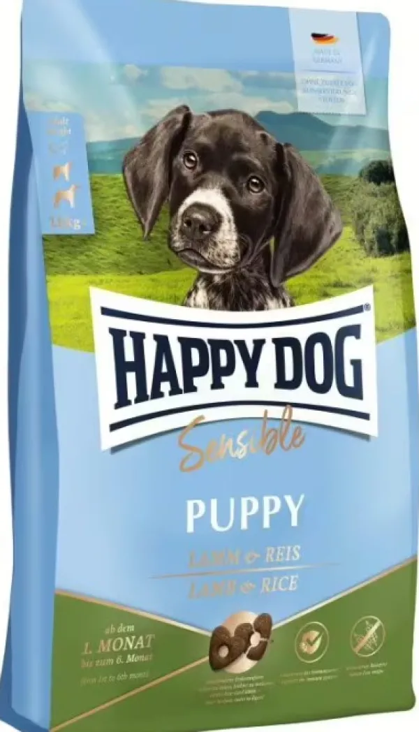 Happy Dog Sensible Puppy Lamb & Rice 10 kg| Koiran Kuivaruoka