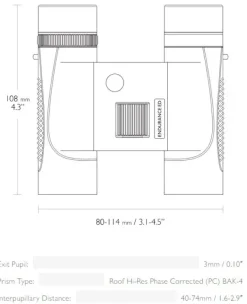 Hawke Endurance ED 10X25 katselukiikarit, vihreä| Katselukiikarit