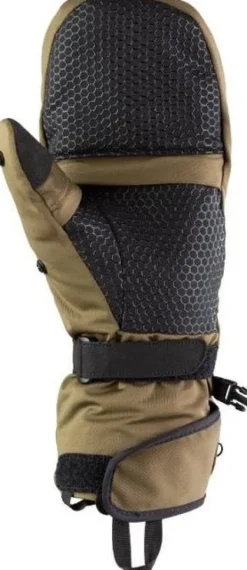 Heat Experience Lämpövaatteet^Heated Hunt Pullover Mittens Unisex lämpökintaat metsästykseen, maastonvihreä