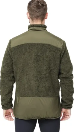 Heat Experience Lämpövaatteet^Heated Pile Fleece lämpötakki, Olive Green