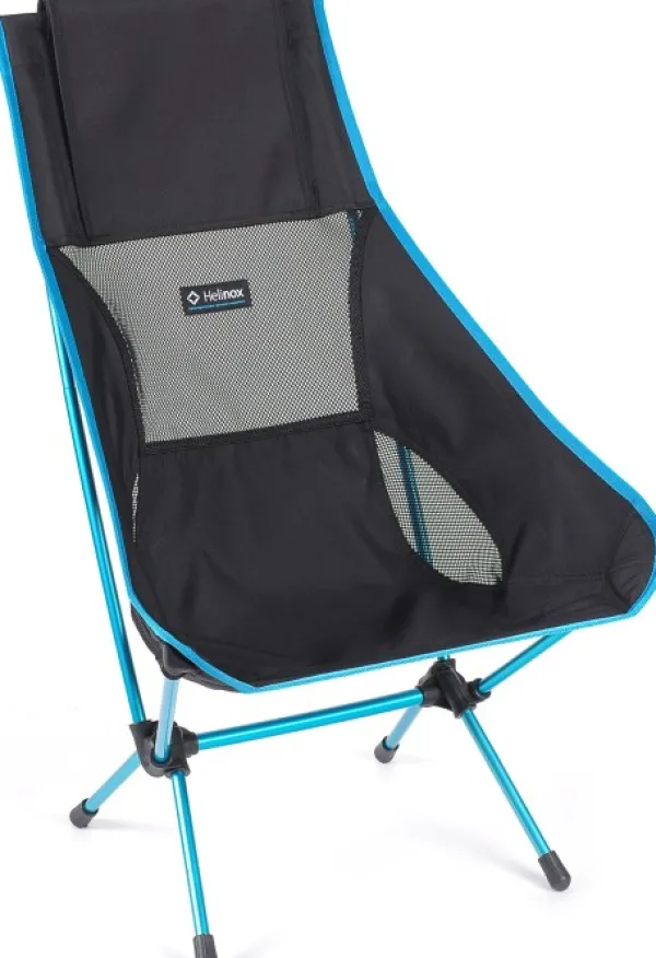 Helinox Chair Two retkituoli, musta/sininen| Retkituolit, -pöydät Ja Istuinalustat