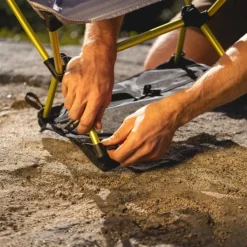 Helinox Ground Sheet Chair Zero Black| Retkituolit, -pöydät Ja Istuinalustat