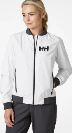 Helly Hansen Hp Racing Wind Jacket naisten takki White| Softshelltakit Ja Tuulenpitävät Takit