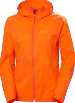 Helly Hansen Rapide Windbreaker naisten takki, oranssi| Softshelltakit Ja Tuulenpitävät Takit