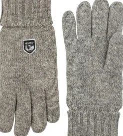 Hestra Käsineet/Hanskat^Basic Wool Glove Harmaa