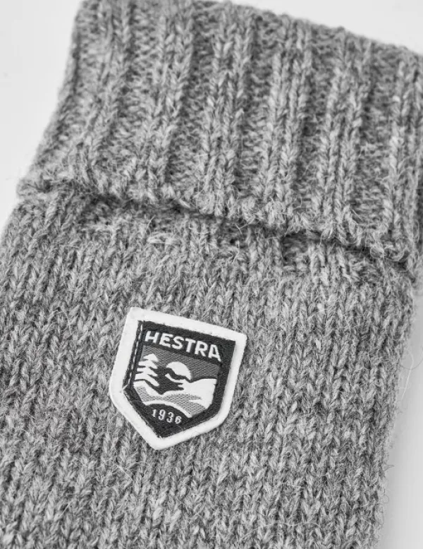 Hestra Käsineet/Hanskat^Basic Wool Glove Harmaa
