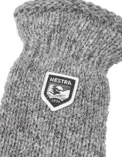 Hestra Käsineet/Kintaat^Basic Wool Mitt -villalapaset (Grey)