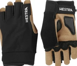 Hestra Käsineet/Hanskat^Bike Guard Short pyöräilykäsineet, musta/ruskea