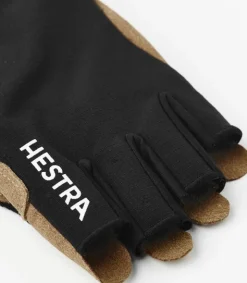 Hestra Käsineet/Hanskat^Bike Guard Short pyöräilykäsineet, musta/ruskea